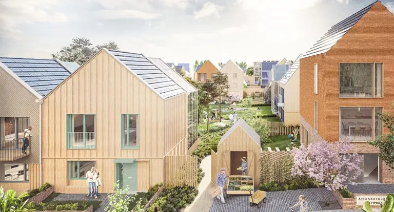 ​   +Home designed by igloo Regeneration with Useful Projects, Expedition Engineers and Mawson Kerr, which proposes community-led self-build homes that people can design themselves.  ​