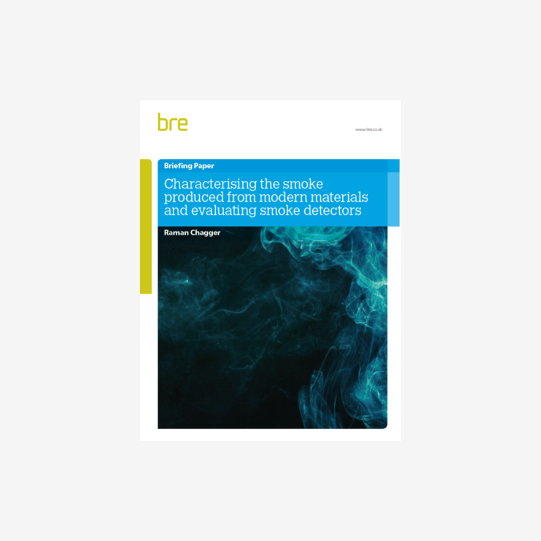 Characterising the smoke produced from modern materials and evaluating smoke detectors