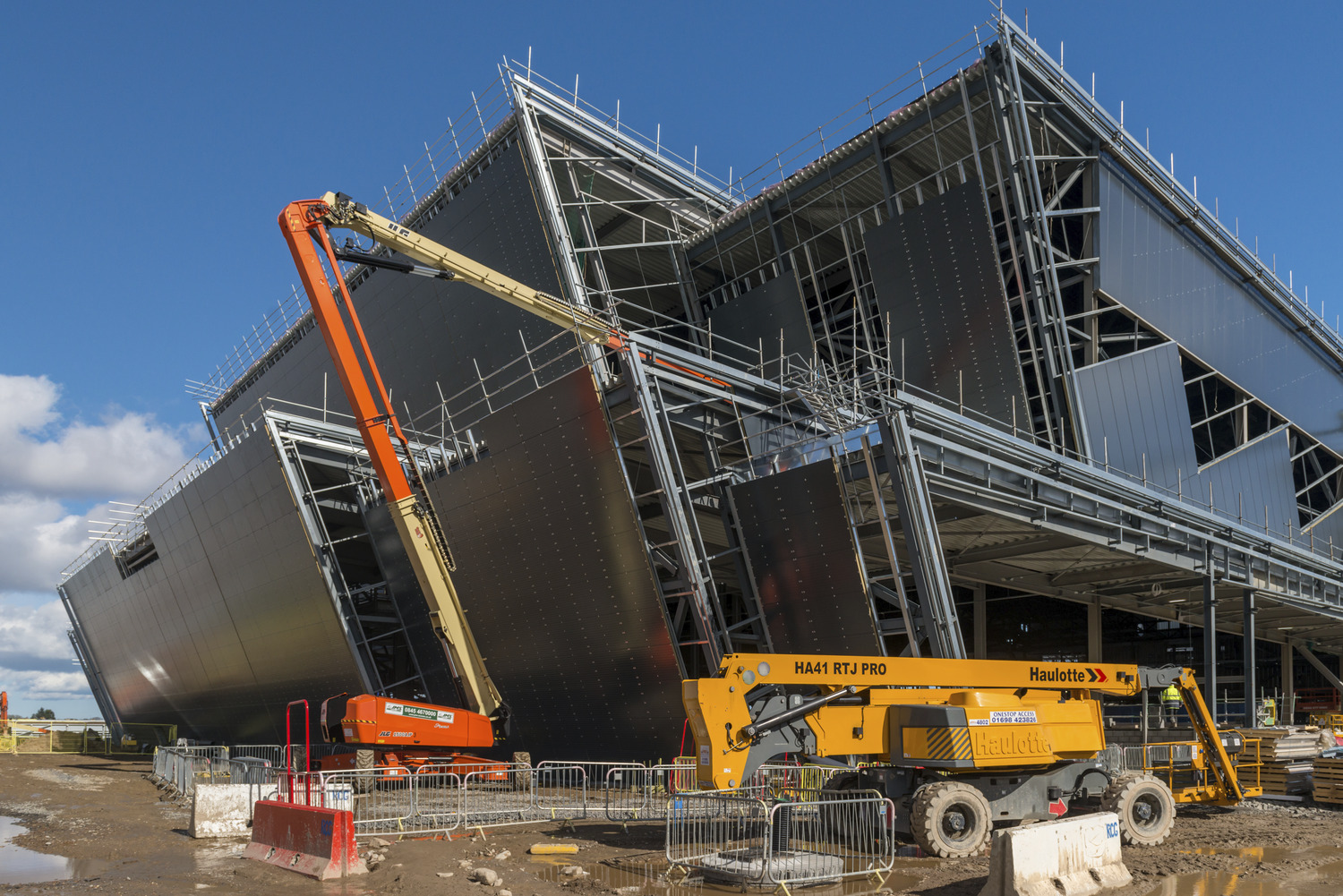 construction of building